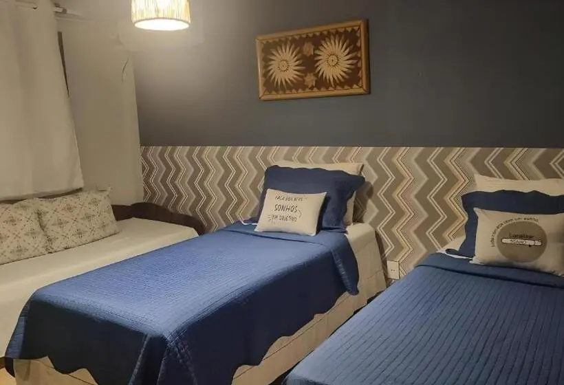 デラックスの４人部屋, Pousada Recanto Das Praias