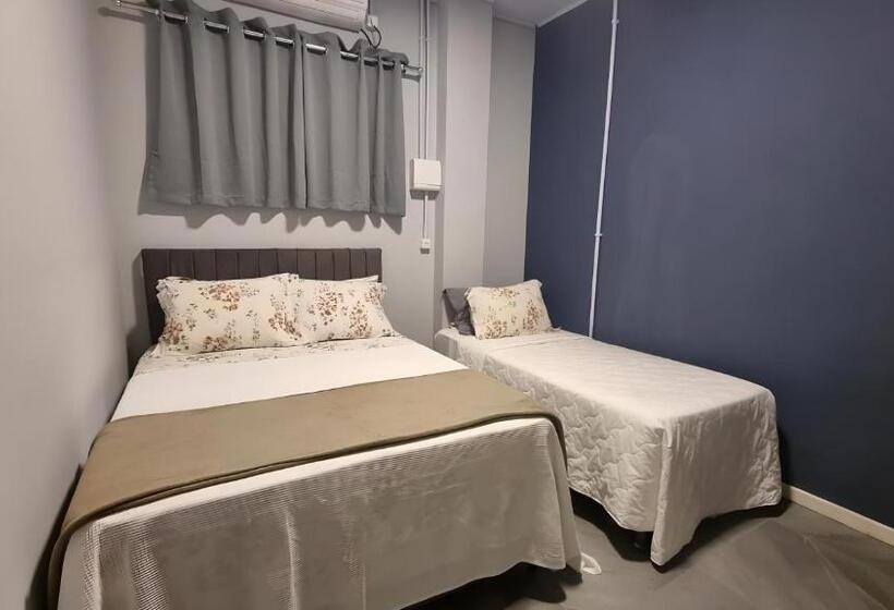 غرفة قياسية ثلاثية, Pousada Recanto Das Praias