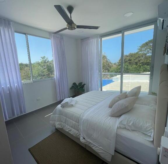 غرفة ديلوكس مزودة بشرفة, Aqua House