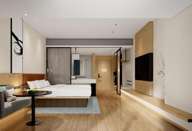 스탠다드 룸 킹사이즈 침대, Fairfield By Marriott Shenzhen Dameisha