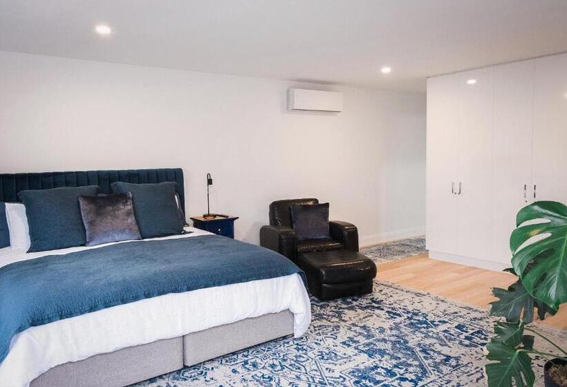 キングサイズベッドのデラックススイート, Port Fairy Bnb   The Blue Suite