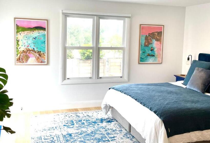 キングサイズベッドのデラックススイート, Port Fairy Bnb   The Blue Suite