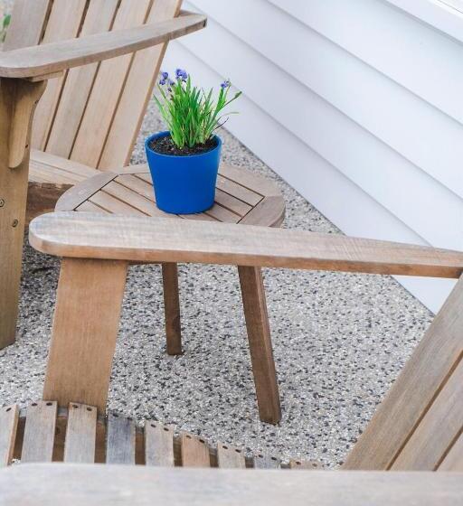 キングサイズベッドのデラックススイート, Port Fairy Bnb   The Blue Suite