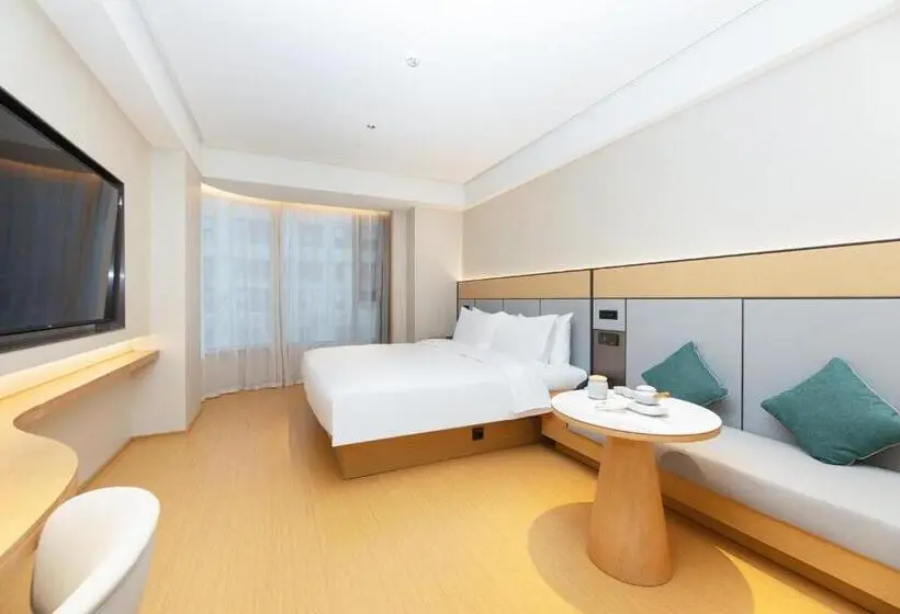 キングサイズベッドのスーペリアルーム, Ji Hotel Chongqing Caijia Metro Station