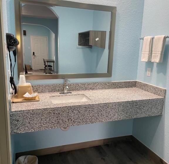 غرفة قياسية سرير كينج لذوى الإحتياجات الخاصة, Super Stay Inn And Suites   Iah Airport