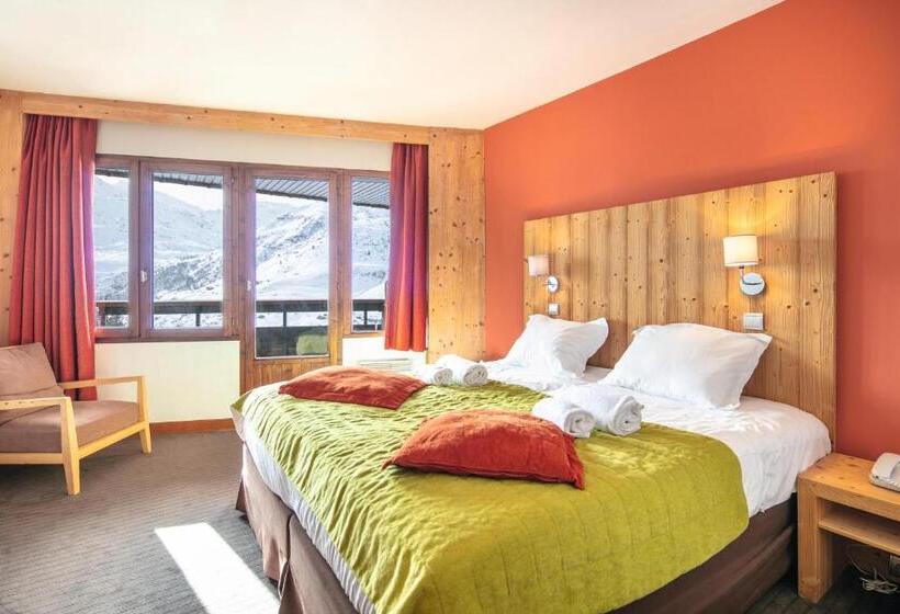 标准间带山景, Hôtel Les Menuires Les Bruyères