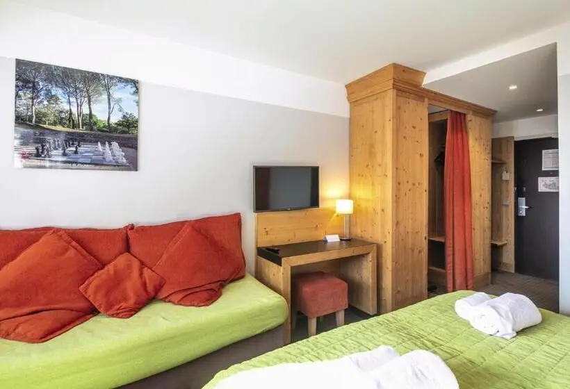 バルコニー付きスタンダードトリプルルーム, Hôtel Les Menuires Les Bruyères