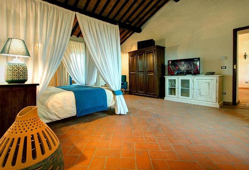 جناح ديلوكس سرير كينج, Il Giuncheto