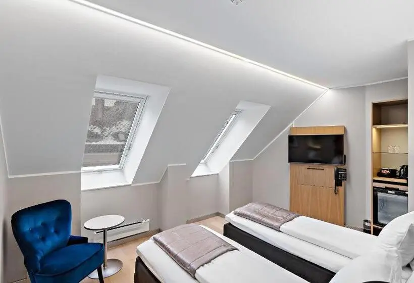 اتاق استاندارد, Bergen Harbour Hotel, Worldhotels Crafted