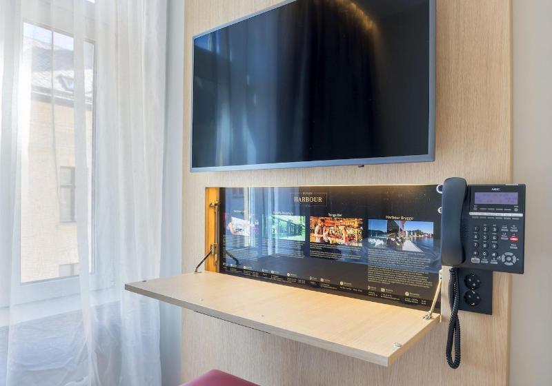 スタンダードシングルルーム, Bergen Harbour Hotel, Worldhotels Crafted