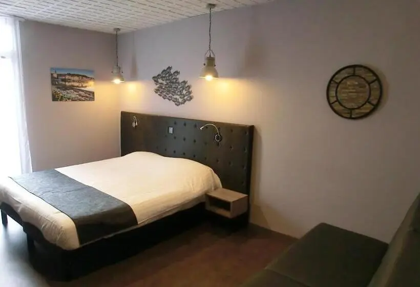 景色の見えるスタンダード４人部屋, Sur Le Quai