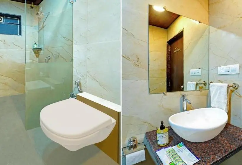 Deluxe-huone, Treebo Vhyomaan Resort