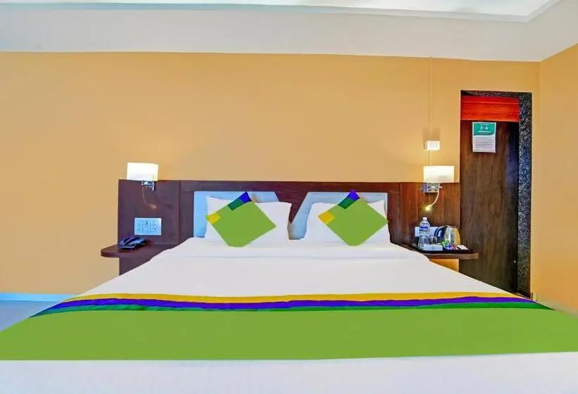 Deluxe-huone, Treebo Vhyomaan Resort
