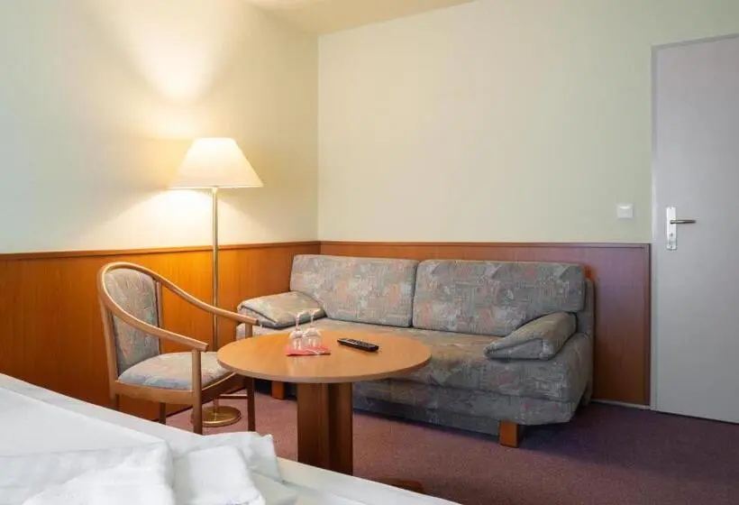 クイーンサイズベッドのスタンダードルーム, Waldhotel Schöneiche   Self Check In