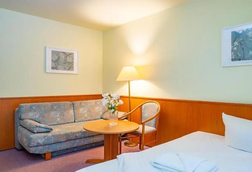 クイーンサイズベッドのスタンダードルーム, Waldhotel Schöneiche   Self Check In