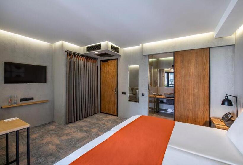 اتاق لوکس با چشم‌انداز باغ, Iota Hotel Tbilisi
