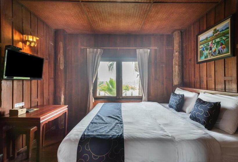 스탠다드 룸 킹사이즈 침대, Capital O 805 Suan Palm Farm Nok Resort