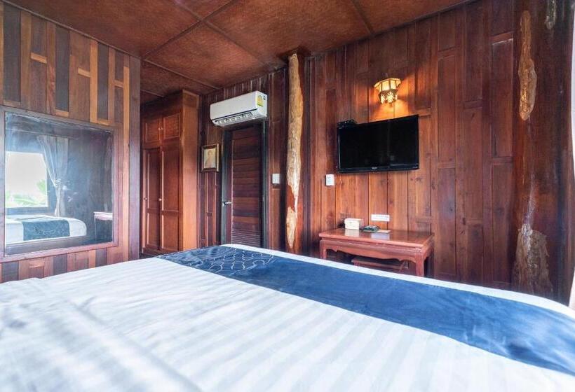 스탠다드 룸 킹사이즈 침대, Capital O 805 Suan Palm Farm Nok Resort