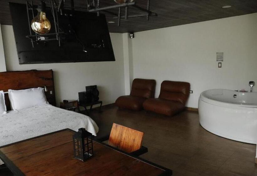 סוויטה עם ג'קוזי, Campestre La Posada Del Rancho