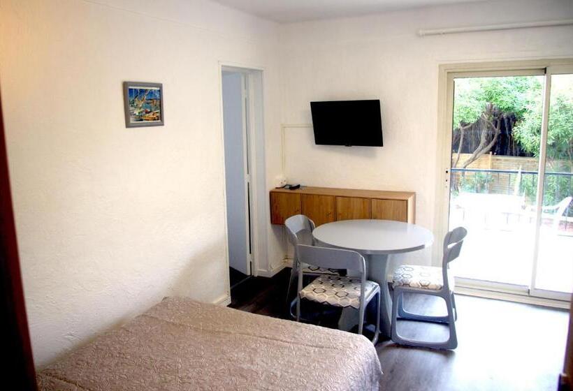 דירת חדר נוף לגינה, Motel Ascot   Hotel & Appartements