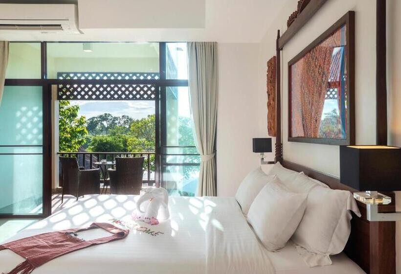 스탠다드 룸 킹사이즈 침대, Bansaeo Garden And Resort