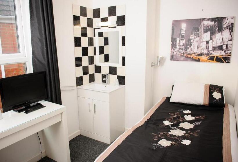 חדר סטנדרד יחיד חדר אמבטיה משותף, The Claremont