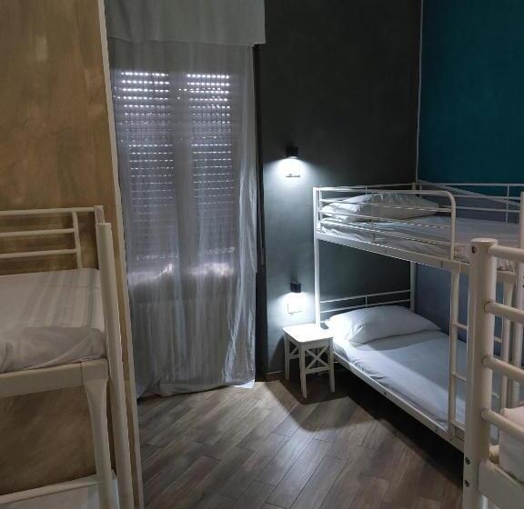 共用房间的床, Gloria Hostel Milano