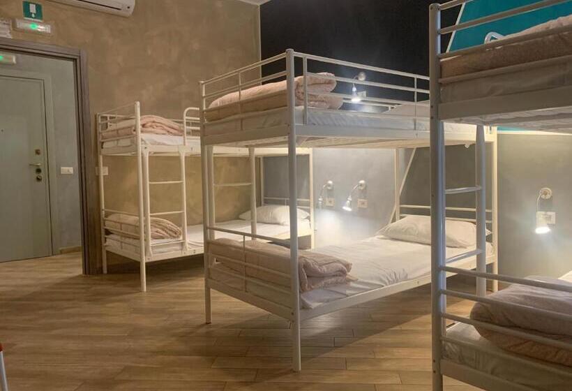 共用房间的床, Gloria Hostel Milano