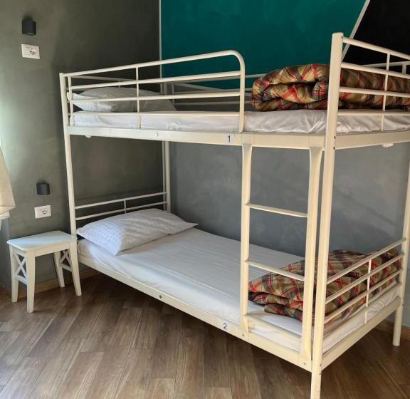 共用房间的床, Gloria Hostel Milano