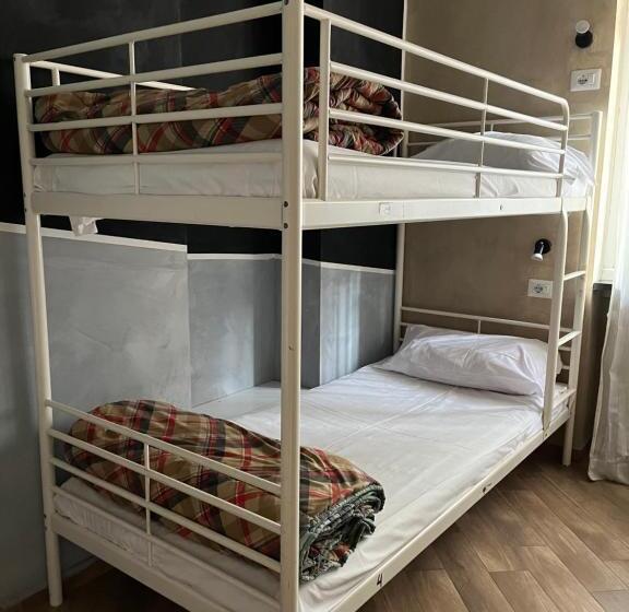 共用房间的床, Gloria Hostel Milano