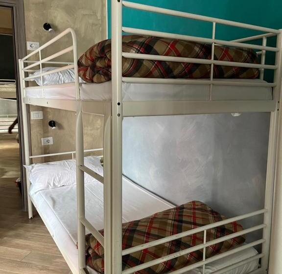共用房间的床, Gloria Hostel Milano