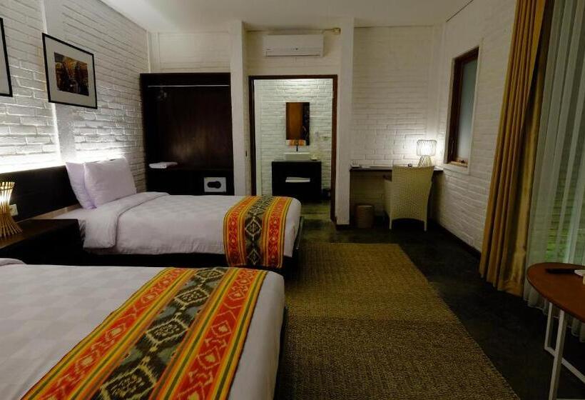 اتاق استاندارد با چشم‌انداز استخر, Shankara Borobudur