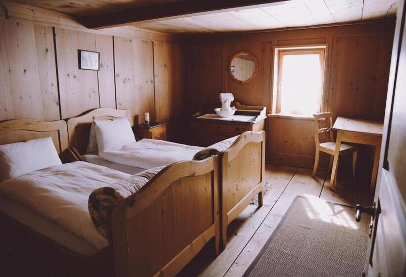 חדר סטנדרט חדר אמבטיה משותף, Berghaus Sulzfluh