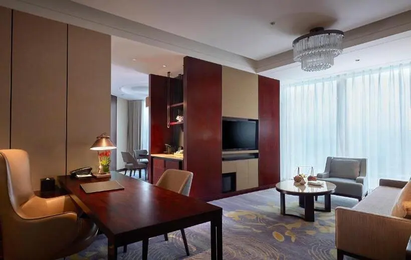 キングサイズベッドのエクゼクティブ, Shangri La Yiwu   Close To Yiwu International Trade Market