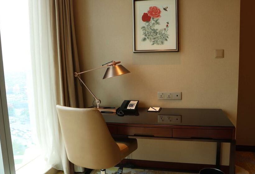 חדר דלוקס, Shangri La Yiwu   Close To Yiwu International Trade Market