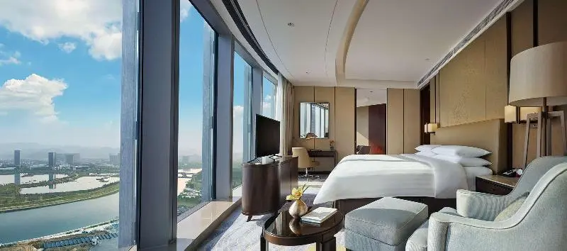 キングサイズベッドのエクゼクティブ, Shangri La Yiwu   Close To Yiwu International Trade Market
