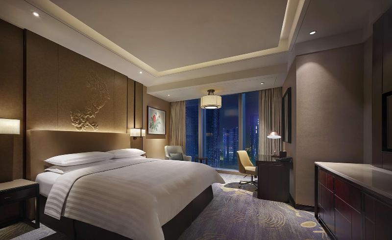 חדר דחוקס עם מיטת קינג, Shangri La Yiwu   Close To Yiwu International Trade Market