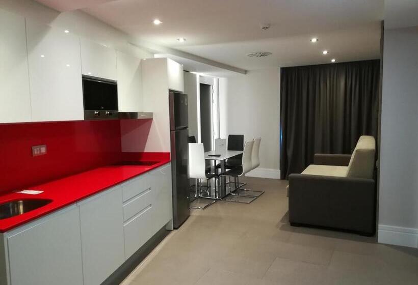 침실 1개 디럭스 아파트, & Spa Ciudad De Binéfar