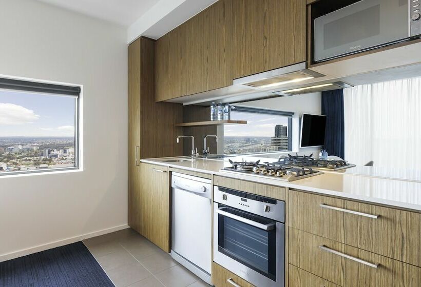 2침실 프리미엄 아파트, The Jazz Corner Hotel Melbourne