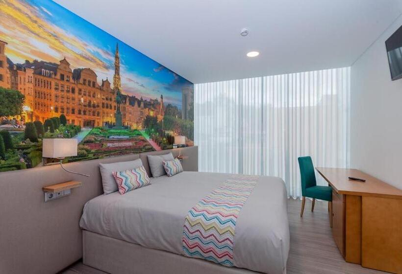 景色の見えるデラックスルーム, Hostel Da Praça