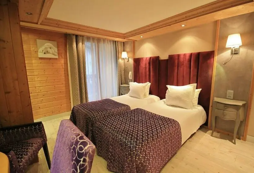 اتاق استاندارد, Hôtel Alpina & Spa   Restaurant Oxalis