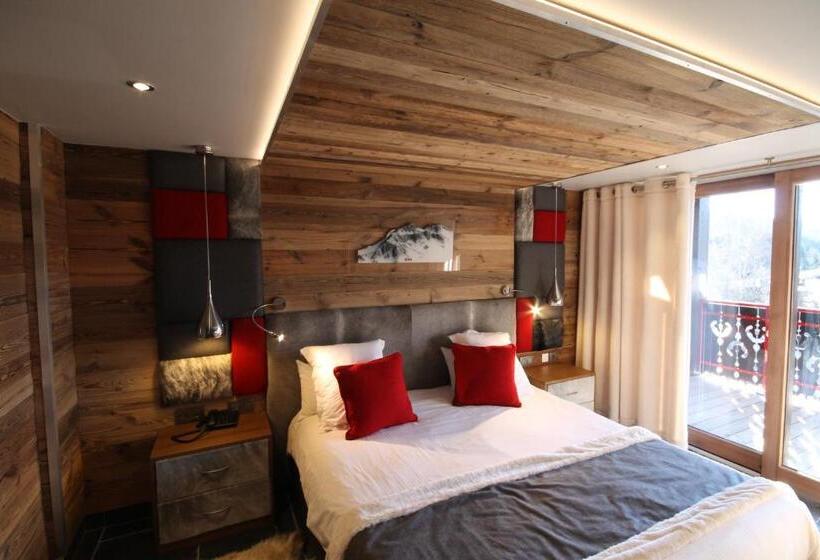 Номер Престиж, Hôtel Alpina & Spa Restaurant Oxalis