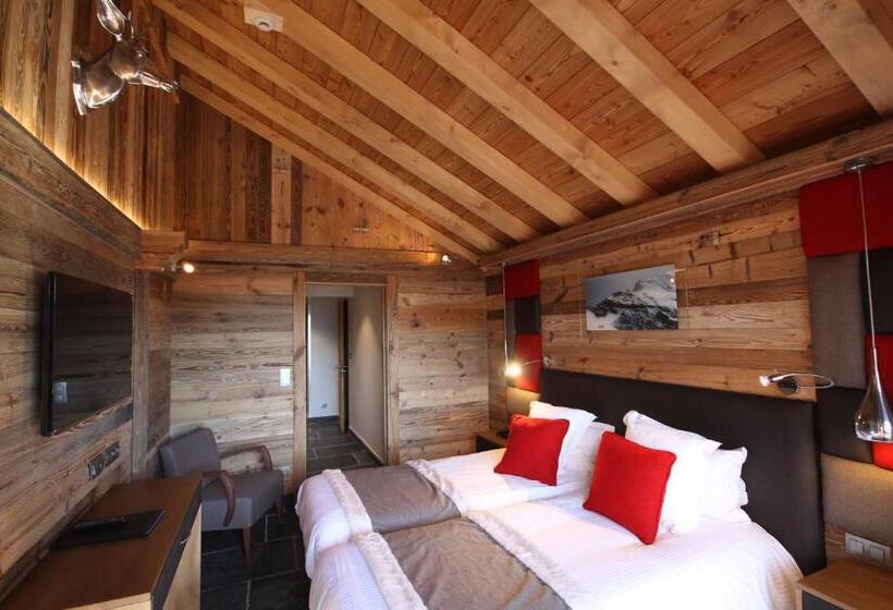 Номер Престиж, Hôtel Alpina & Spa Restaurant Oxalis