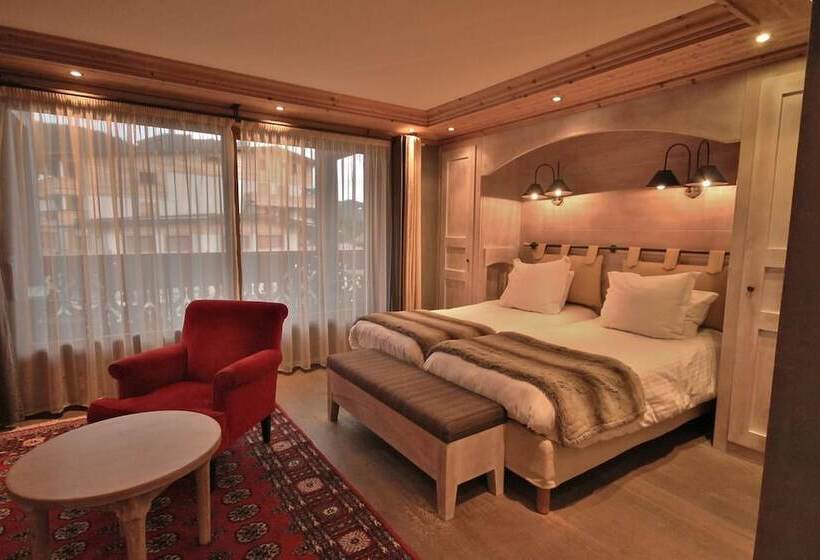 Люкс, Hôtel Alpina & Spa Restaurant Oxalis