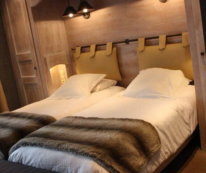 Люкс, Hôtel Alpina & Spa Restaurant Oxalis