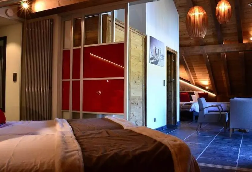 سوییت جونیور, Hôtel Alpina & Spa   Restaurant Oxalis