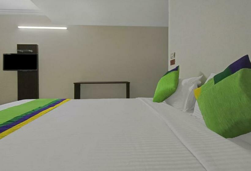 Habitació Deluxe, Treebo Samhaar Residency Thoraipakkam