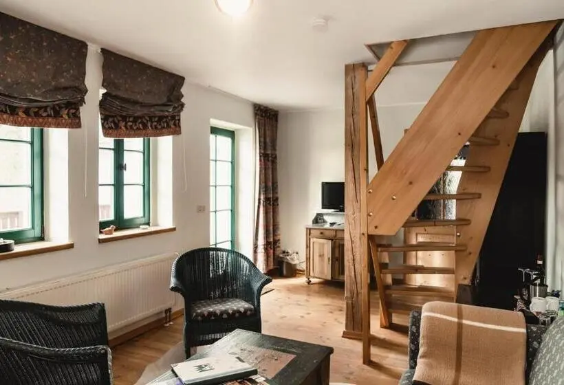 Huoneisto 1 Makuuhuone, Altsachsischer Gasthof Kleines Vorwerk