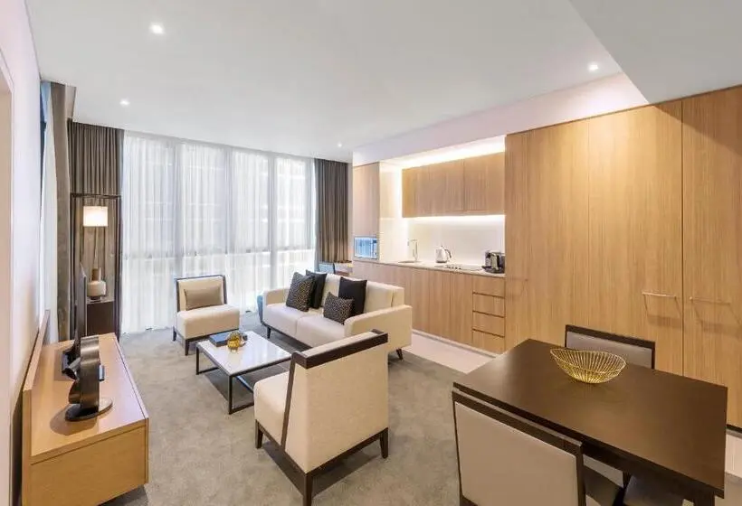 Deluxe-sviitti 2 Makuuhuonetta, Skye Hotel Suites Parramatta