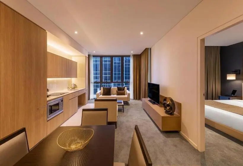 Deluxe-sviitti 2 Makuuhuonetta, Skye Hotel Suites Parramatta